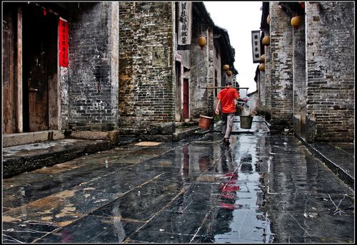 雨中黄姚，穿越千年的青春旅拍